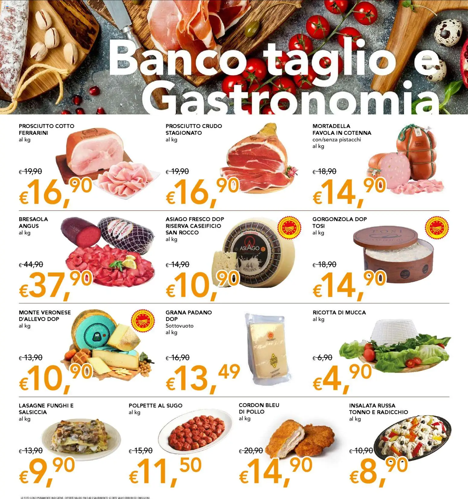 Volantino Migross del 23.10.2025 | Pagina: 4 | Prodotti: Prosciutto, Mortadella, Grana Padano, Pistacchi