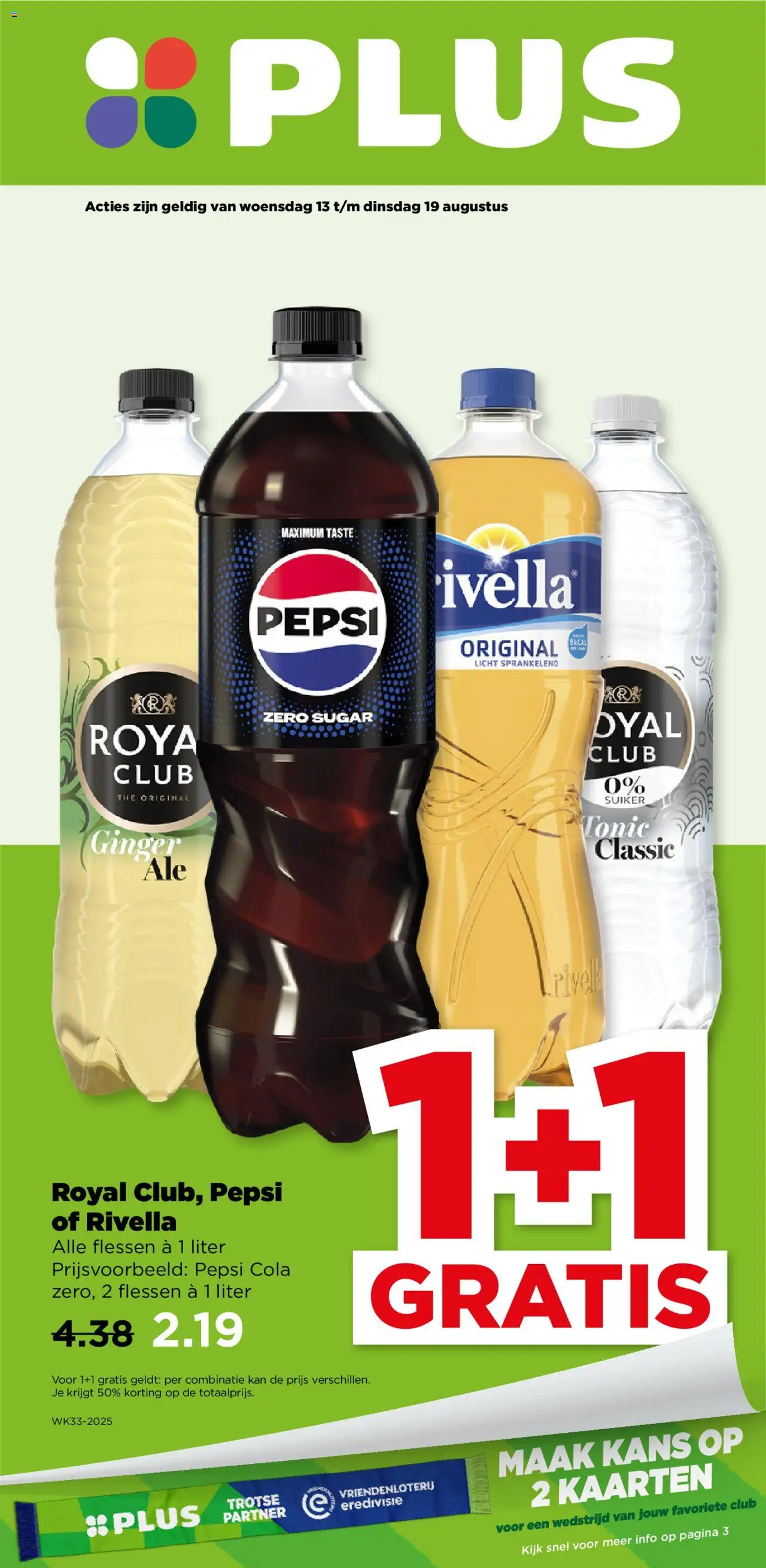  | Pagina: 1 | Producten: Waffelini, Kan, Pepsi