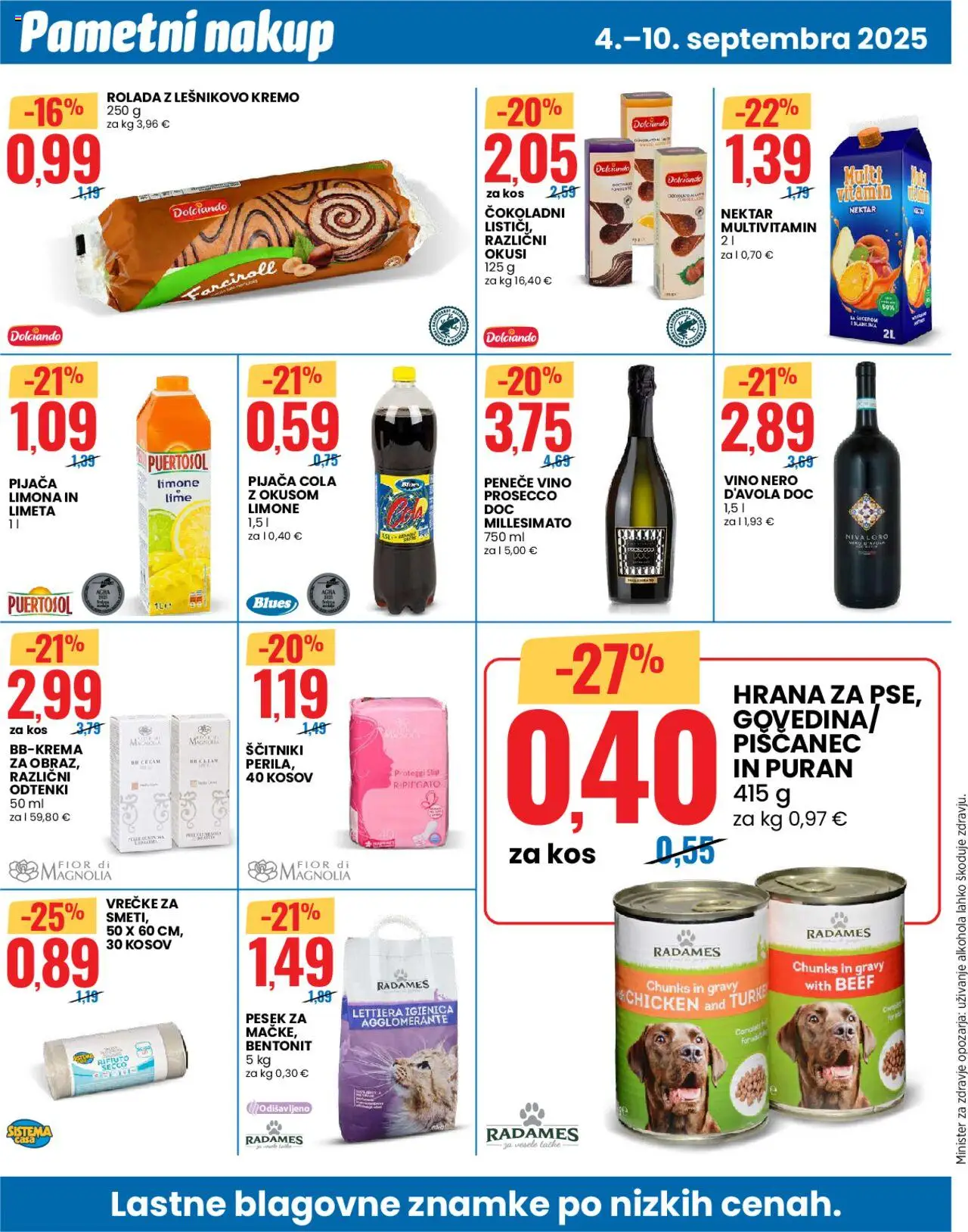 Novi Eurospin katalog ponudbe – veljaven od 04.09.2025 | Stran: 6 | Izdelki: Limeta, Rolada, Vino, Limona