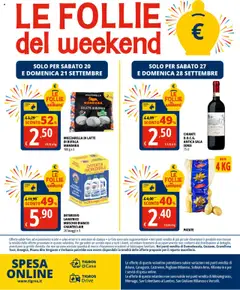 Volantino Tigros del 17.09.2025 | Pagina: 32 | Prodotti: Patate, Mozzarella, Latte, Lavatrice