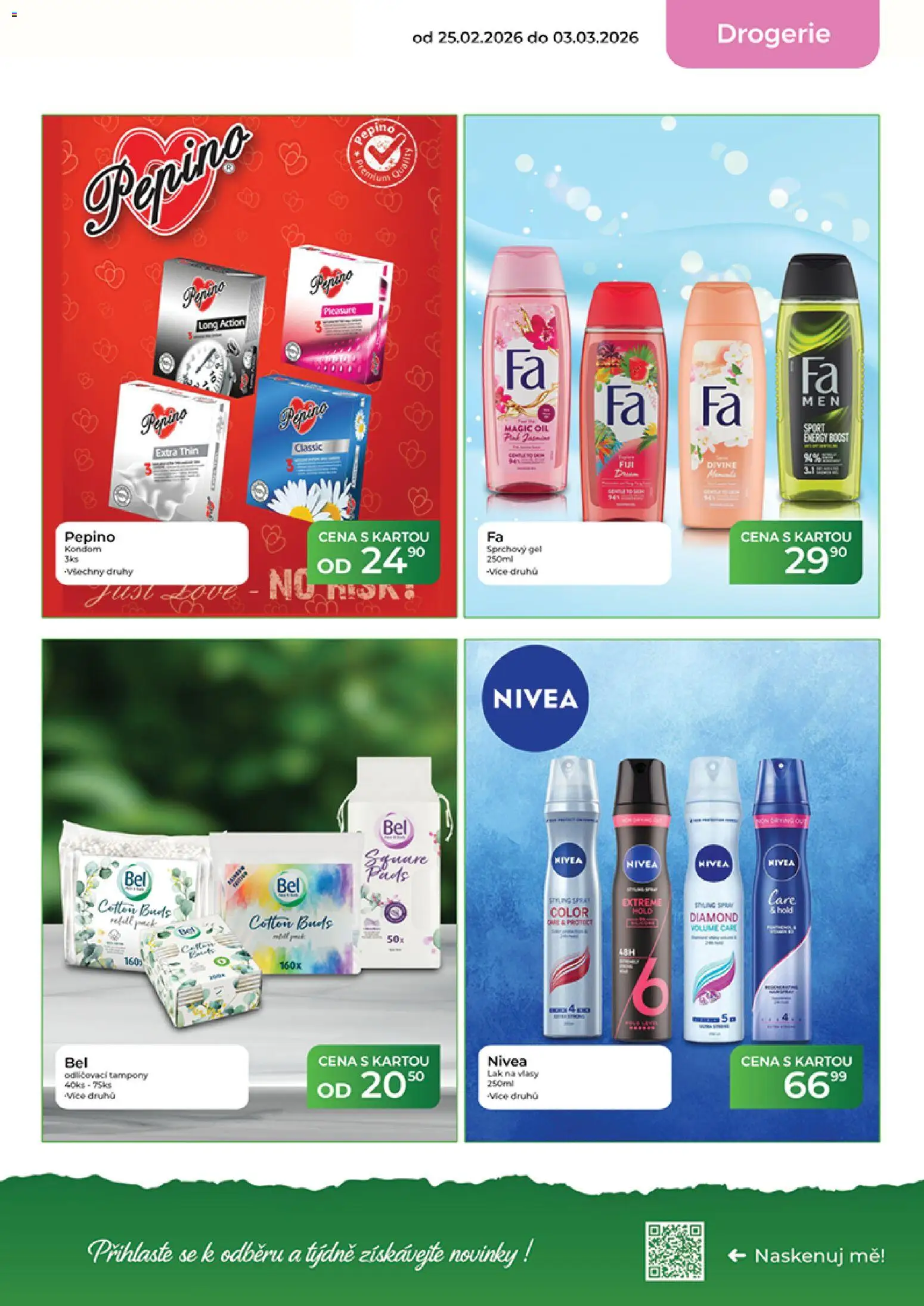 Tamda Foods leták od 25.02.2026 | Strana: 57 | Produkty: Nivea, Kondom, Drogerie, Tampony