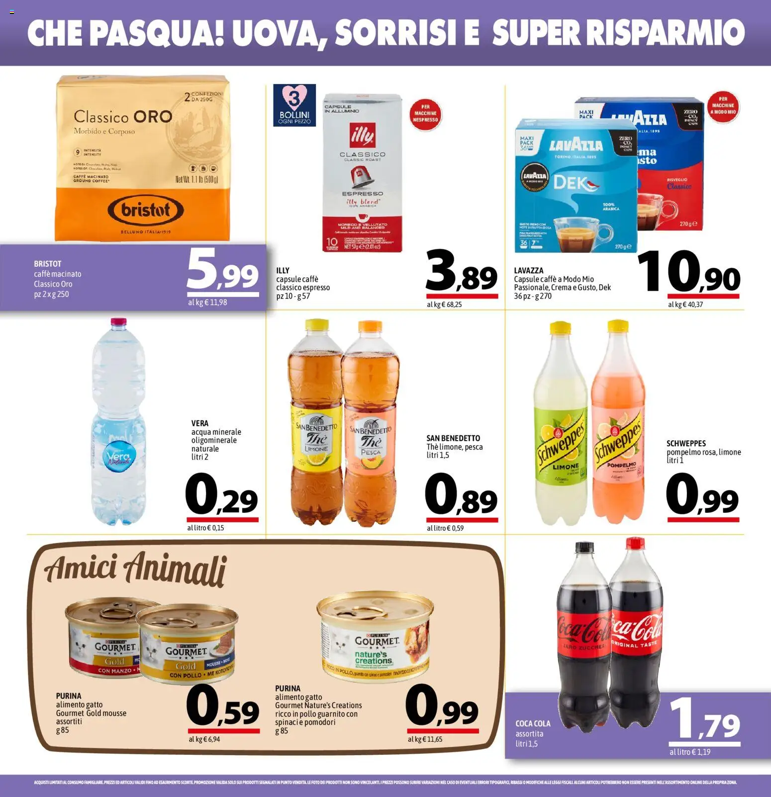 Volantino A&O del 26.03.2026 | Pagina: 12 | Prodotti: Manzo, The, Alluminio, Coca Cola