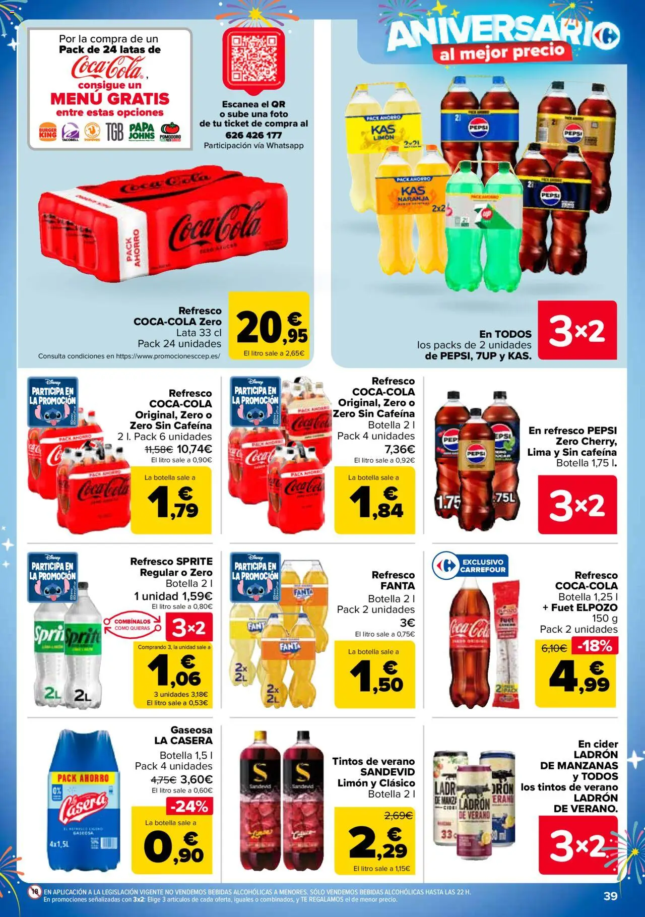 Carrefour folleto │ válido desde el 25.09.2025 | Página: 41 | Productos: Lima, Manzanas, Té, Πρίζες