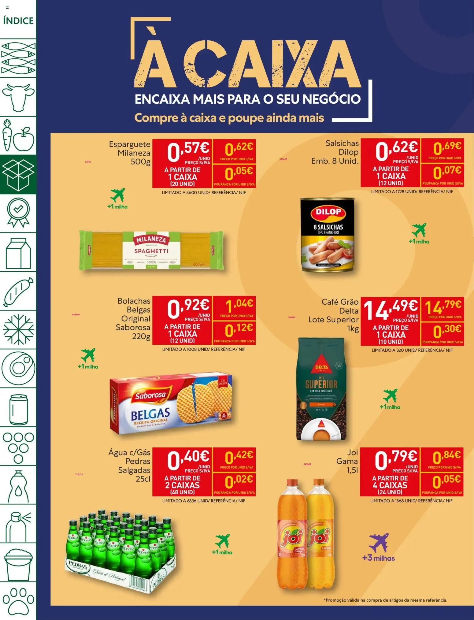 Recheio folheto │ válido de 18.11.2025 | Página: 6 | Produtos: Agua, Milaneza, Caixa, Café
