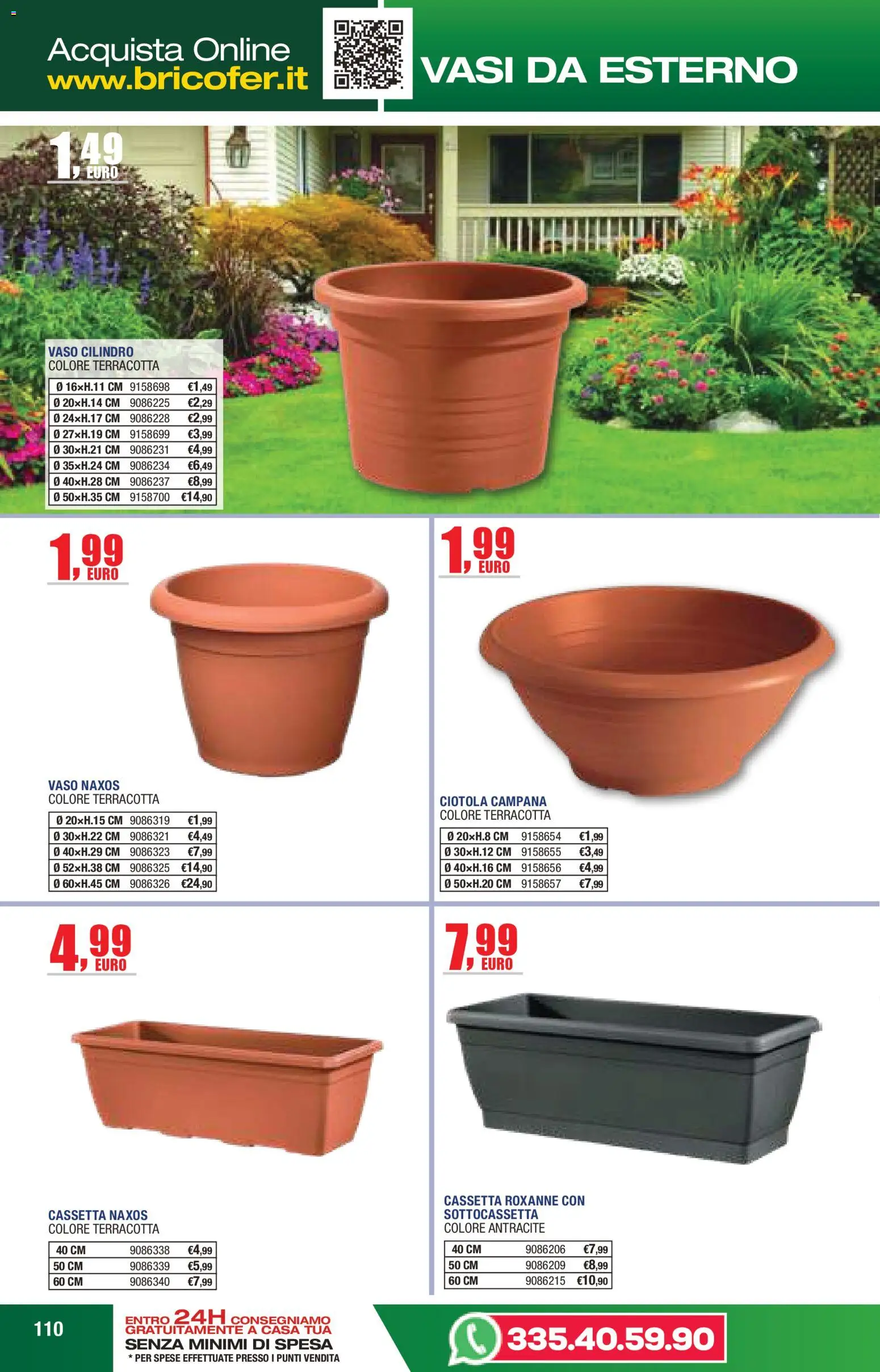 Volantino Self del 14.04.2026 | Pagina: 110 | Prodotti: Ciotola, Vaso