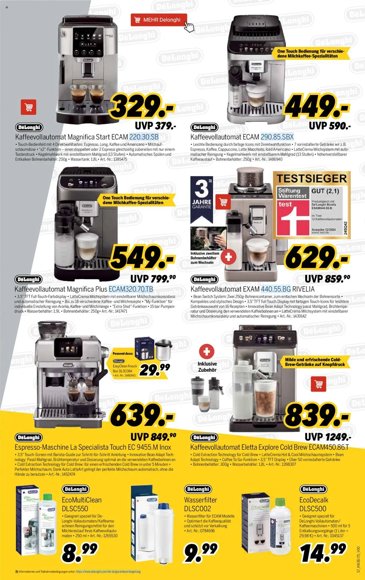 Medimax Prospekt 	 – gültig ab 12.09.2025 | Seite: 7 | Produkte: Kaffee, Box, Kaffeevollautomat