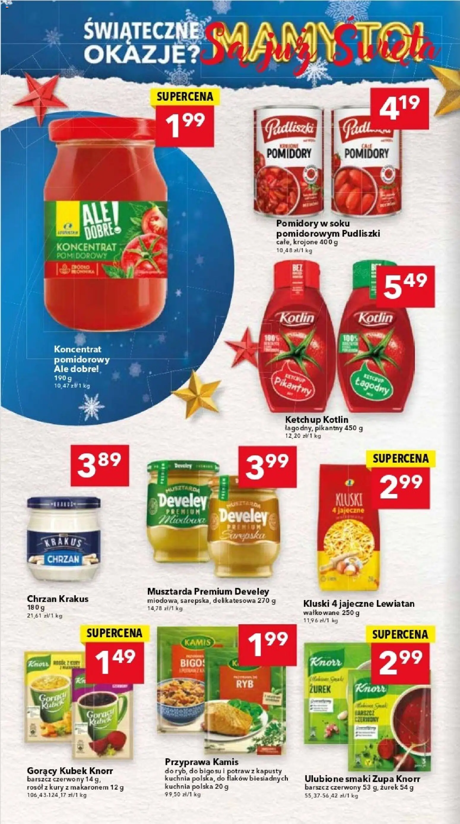 Lewiatan gazetka - Warszawa od 04.12.2025 | Strona: 8 | Produkty: Barszcz, Koncentrat pomidorowy, Zurek, Musztarda