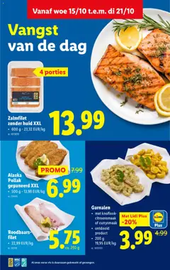 Lidl Folder week 42 - Voorbeeld van een folder van Lidl, geldig van 15.10.2025 | Pagina: 16 | Producten: Vis, Knoflook, Kekszek