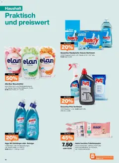 Migros Aktionen ab 18.11.2025 gültig | Seite: 16 | Produkte: Waschmittel, Feuchtes Toilettenpapier, Toilettenpapier