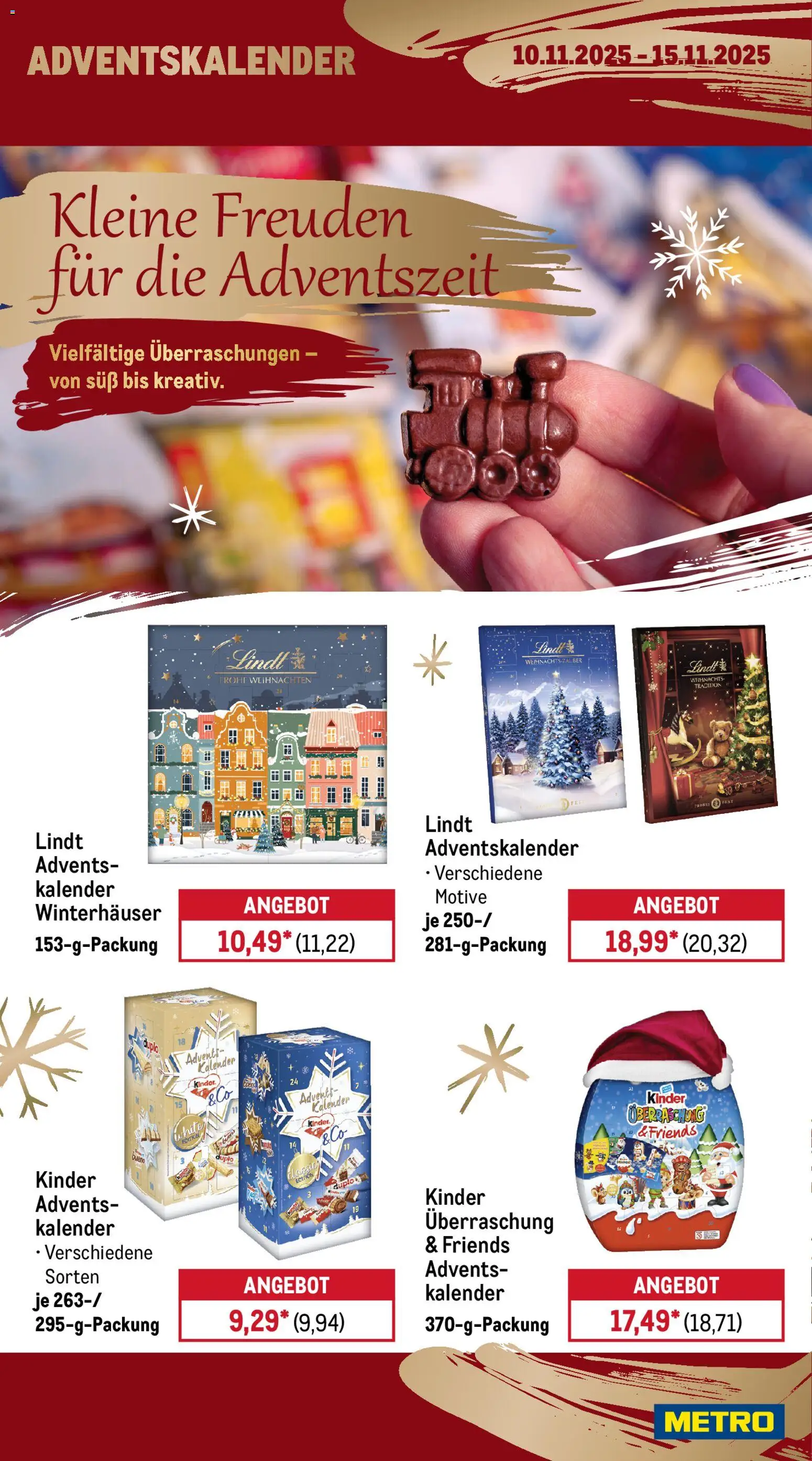 Metro - Black Friday – gültig ab 10.11.2025 | Seite: 12 | Produkte: Lindt