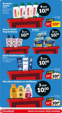 Kruidvat folder week 17 - Voorbeeld van een folder van Kruidvat, geldig van 21.04.2026 | Pagina: 25 | Producten: Tampons, Gel, Douche, Douchegel