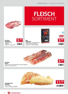 Transgourmet Zustellaktion ab 10.11.2025 gültig | Seite: 12 | Produkte: Rindfleisch