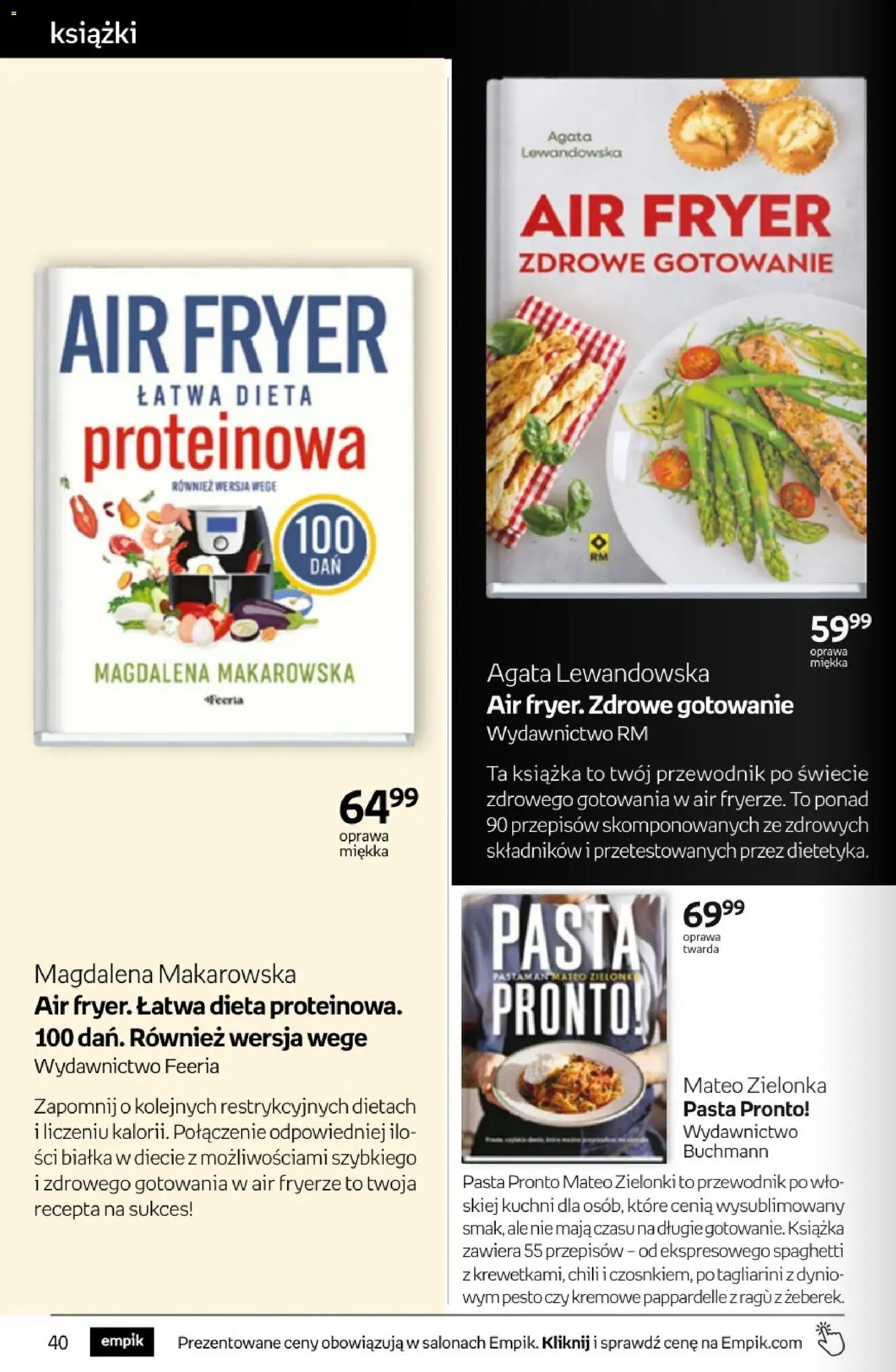 Empik promocje od 11.03.2026 | Strona: 40 | Produkty: Chili, Pesto, Książki