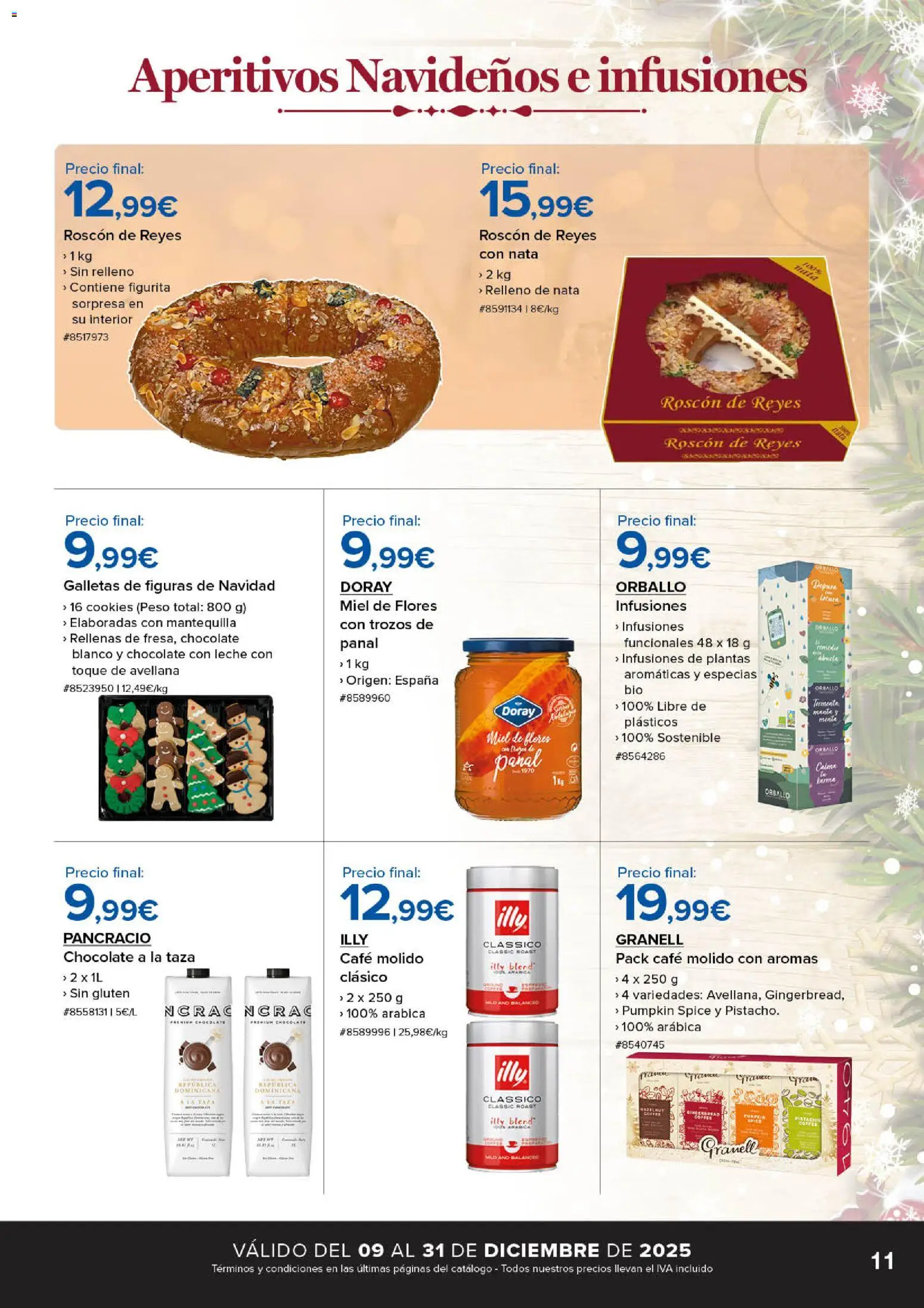 Costco catálogo │ válido desde el 09.12.2025 | Página: 11 | Productos: Ψηφιακή κάμερα, Leche, Chocolate con leche, Manta