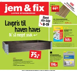 Jem & fix - Tilbudsavis uge 15 gyldig fra 05.04.2026