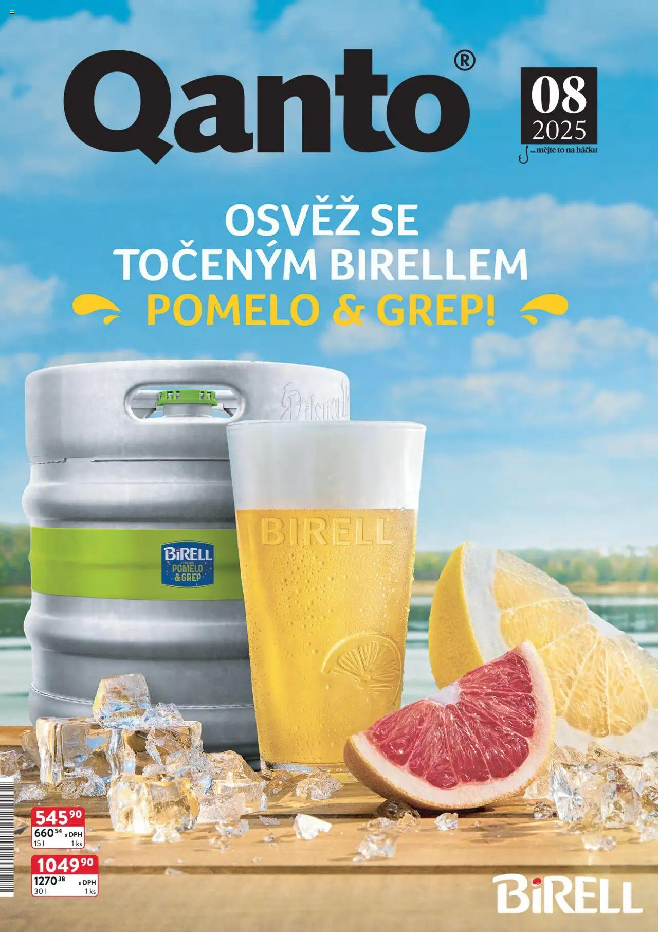 Astur & Qanto leták - Velkoobchod 08/2025 od 01.08.2025 | Strana: 1 | Produkty: Pomelo, Birell, Grep