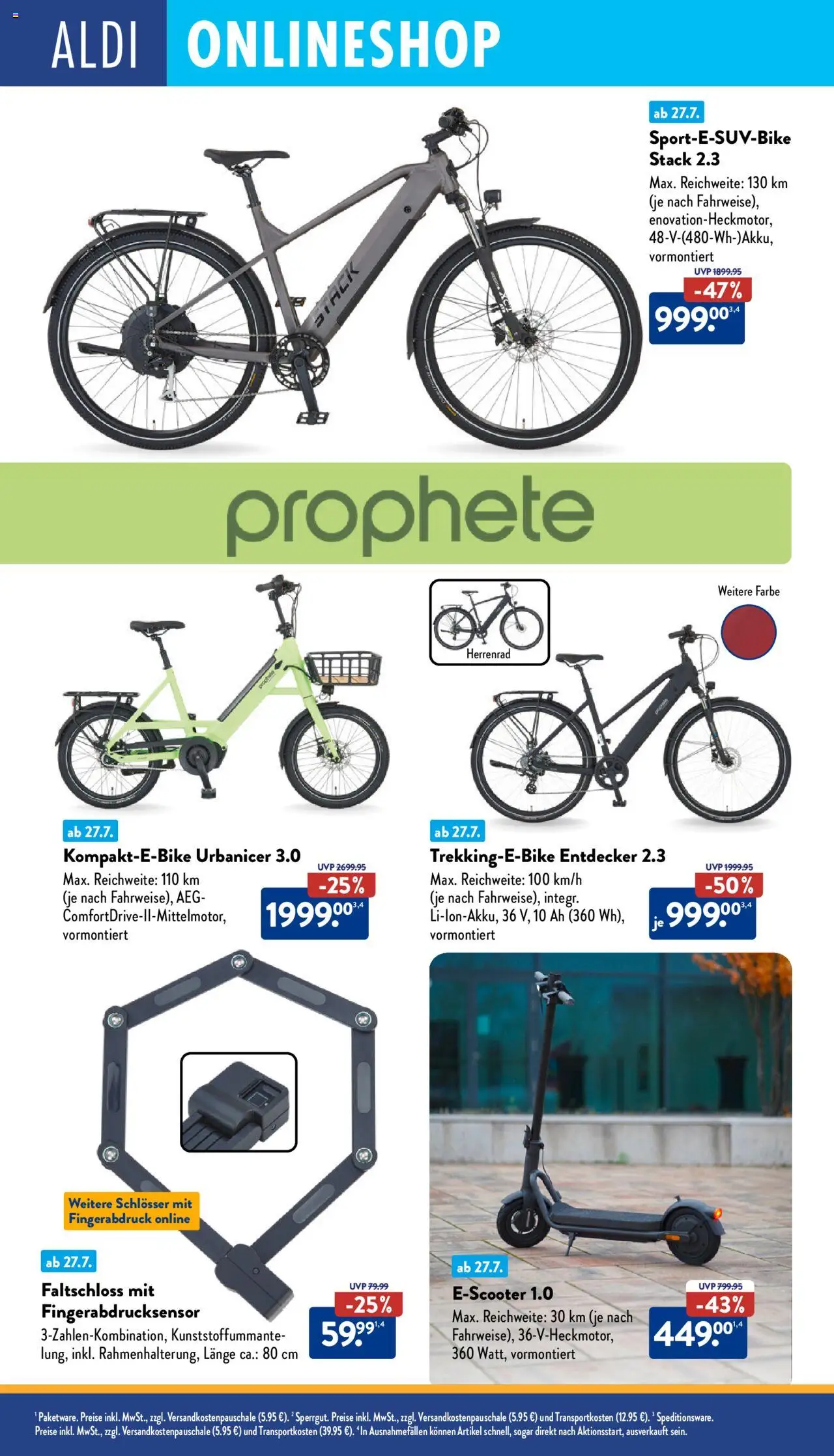 Aldi  Onlineshop - gültig ab dem 28.07.2025 | Seite: 4 | Produkte: AEG