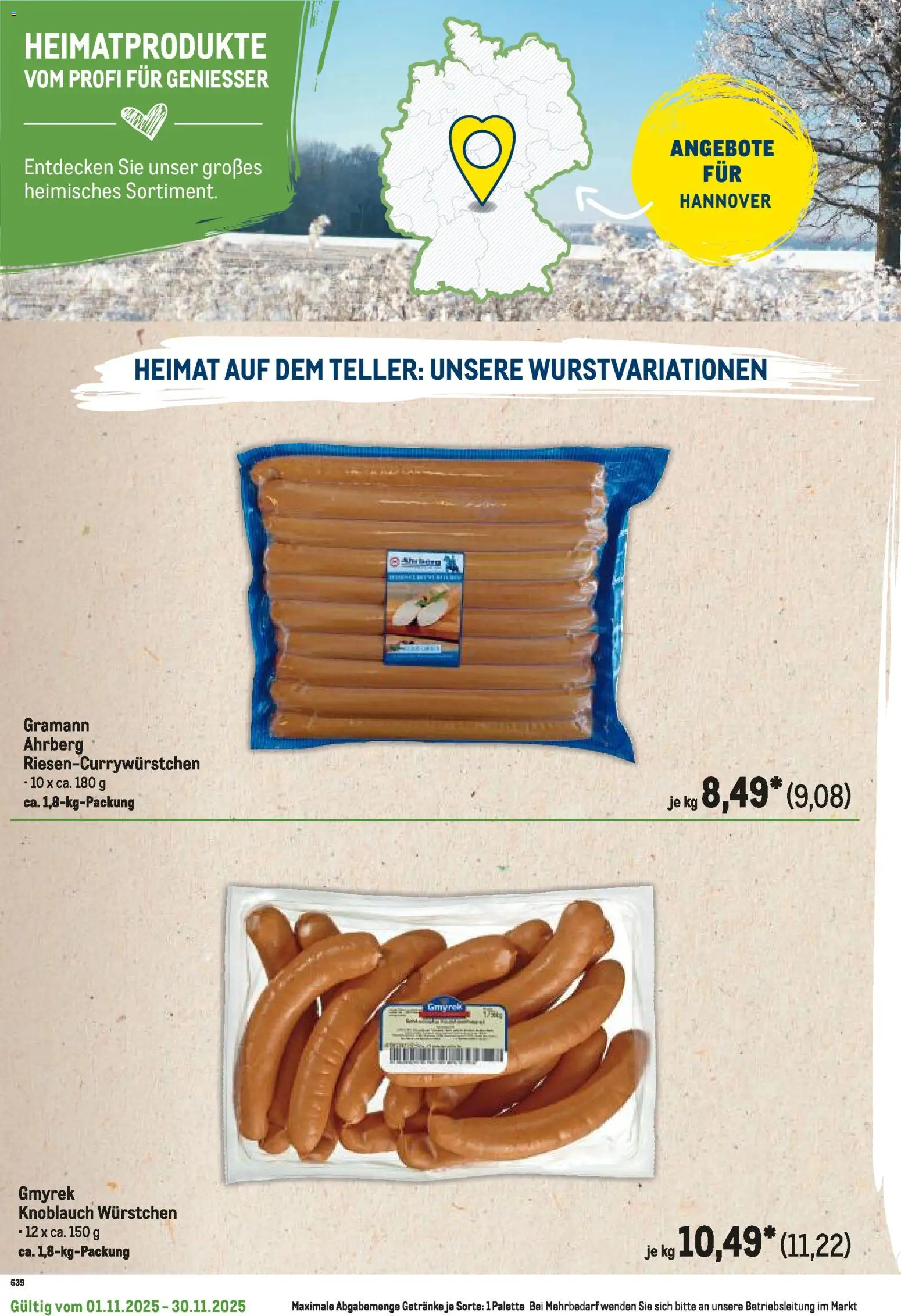 Metro Regionaler Flyer – gültig ab 01.11.2025 | Seite: 16 | Produkte: Knoblauch