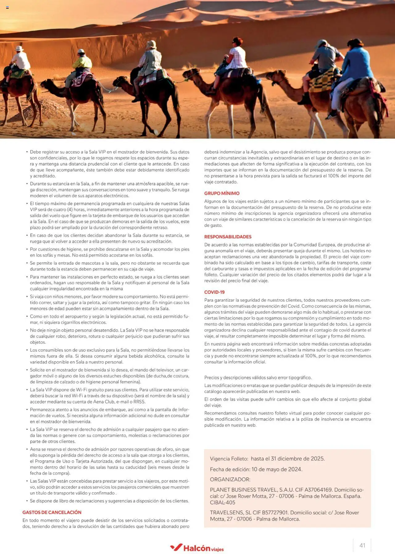 Halcón Viajes Marruecos  │ válido desde el 10.05.2024 | Página: 41 | Productos: Organizador, Caja