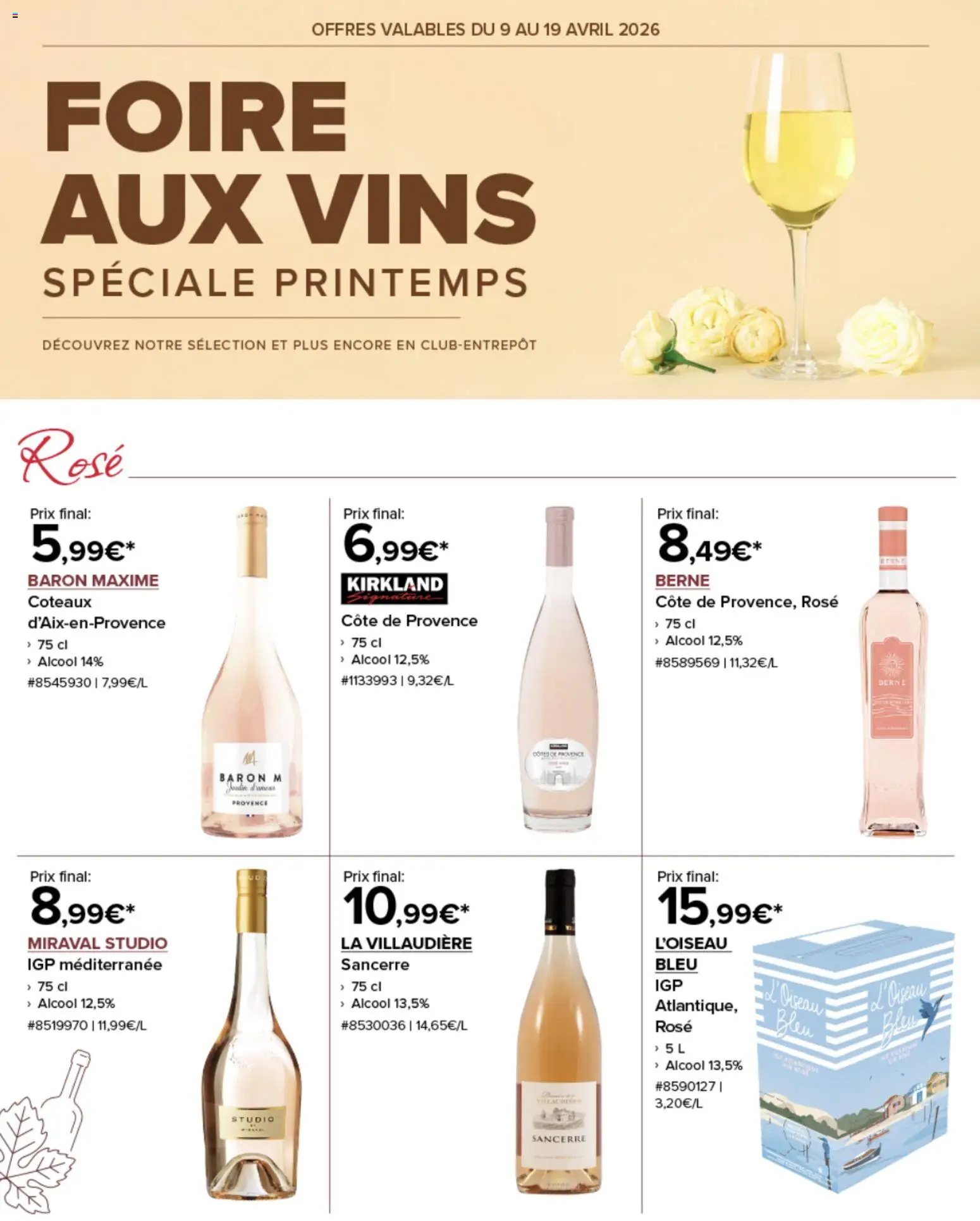 {H1} | Page: 1 | Produits: Alcool