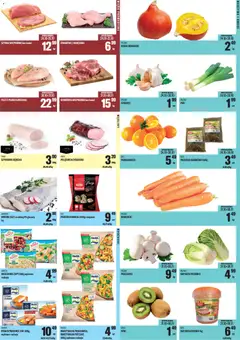 Pogląd oferty "TomiMarkt Gazetka" - ważna od 24.10.2025 | Strona: 3 | Produkty: Dynia, Steki, Ryba, Owoce