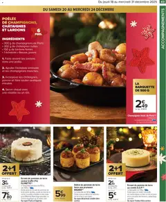 Carrefour - Prévisualisation de Carrefour catalogue Festif valide à partir de 18.12.2025 | Page: 43 | Produits: Volaille, Pruneaux, Riz, Crème
