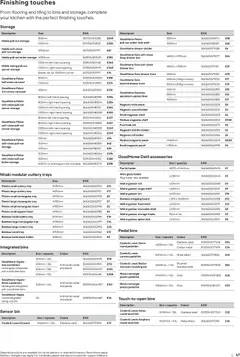 Preview of B&Q - Kitchens product valid from 16.12.2025 | Page: 47 | Products: Kitchen, Hooks, Cutlery trays, Cream