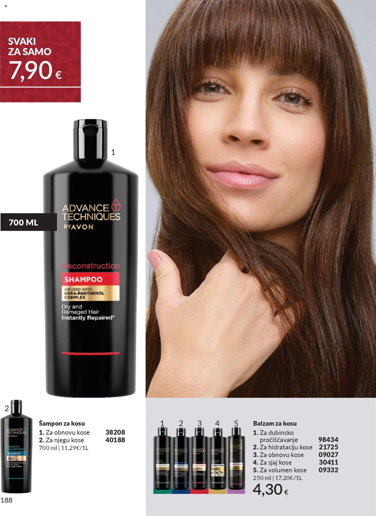 Avon katalog | vrijedi od 31.10.2025 | Stranica: 188 | Proizvodi: Šampon