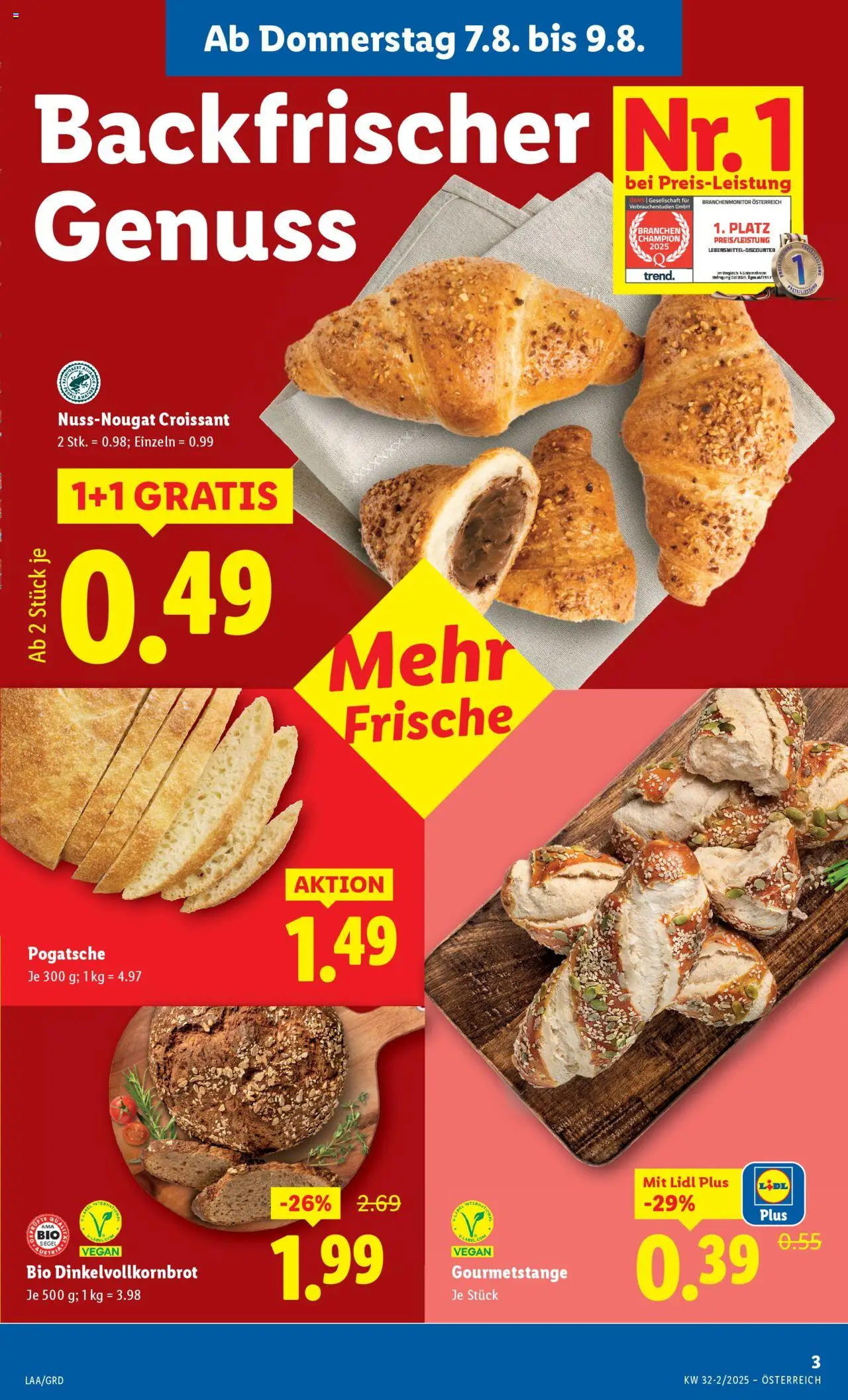 Lidl Flugblatt - Altenmarkt im Pongau, St. Johann im Pongau, Zell am See gültig ab 07.08.2025 | Seite: 5