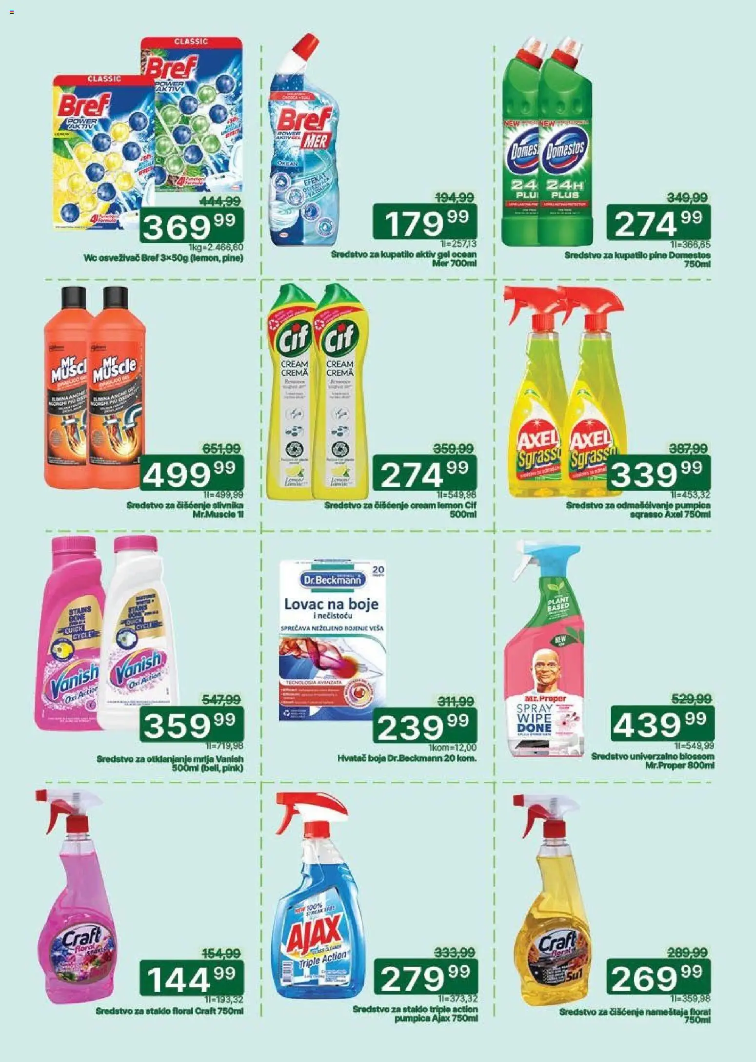 Univerexport katalog - važi od 05.01.2026 | Strana: 29 | Proizvode: Bref, Wc, Kupatilo, Ajax