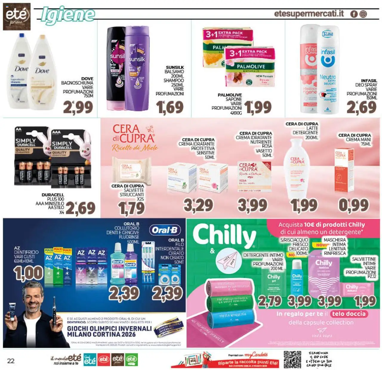 Volantino Eté del 21.10.2025 | Pagina: 22 | Prodotti: Shampoo, Sapone, Collutorio, Miele