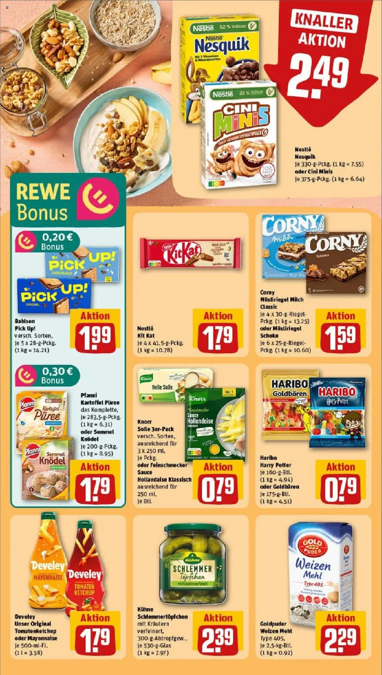 Rewe prospekt Ulm	 – gültig ab 13.10.2025 | Seite: 12 | Produkte: Nesquik, Haribo, Tomaten, Mayonnaise
