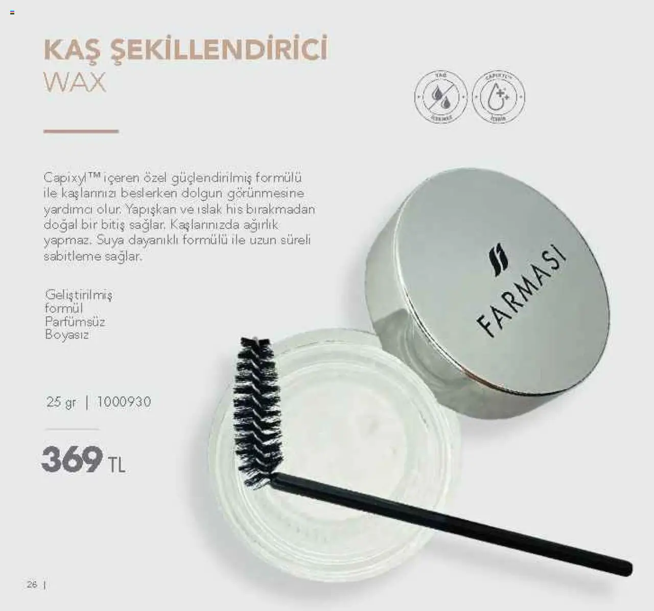 Farmasi Katalog - 01.09.2025 tarihinden itibaren geçerlidir | Sayfa: 26 | Ürünler: Ağırlık