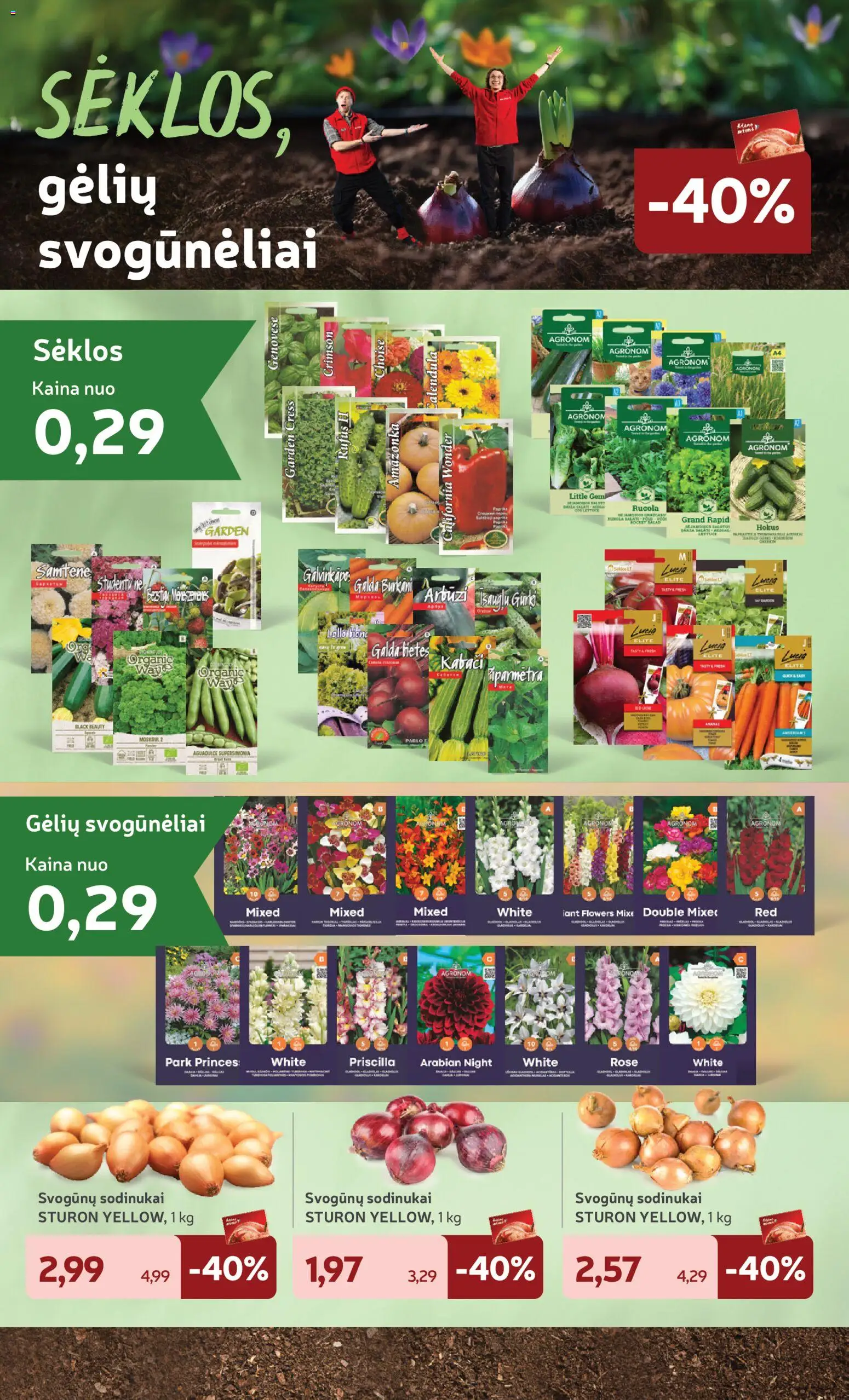 Rimi akcijos nuo 24.02.2026 | Puslapis: 28 | Prekių: Sėklos