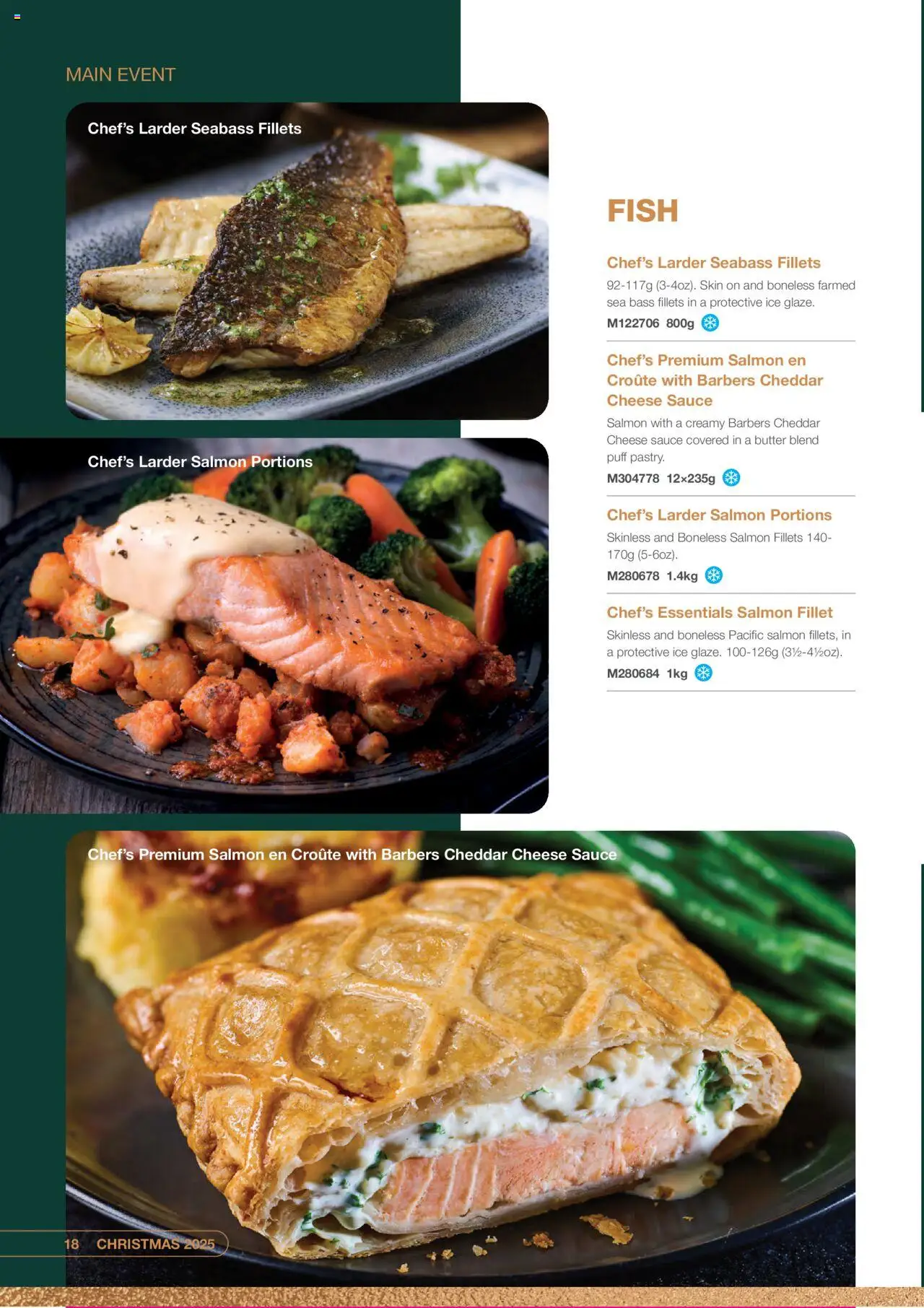  | Page: 18 | Products: Sauce, Salmon, Butter, Cheese