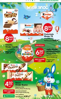 Pogląd oferty "Żabka gazetka" - ważna od 25.03.2026 | Strona: 17 | Produkty: Słodycze, Kinder Bueno, Czekolada, Ciastka