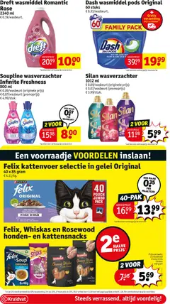 Kruidvat folder week 4 - Voorbeeld van een folder van Kruidvat, geldig van 19.01.2026 | Pagina: 49 | Producten: Zalm, Burgonyapehely, Snacks, Wasverzachter