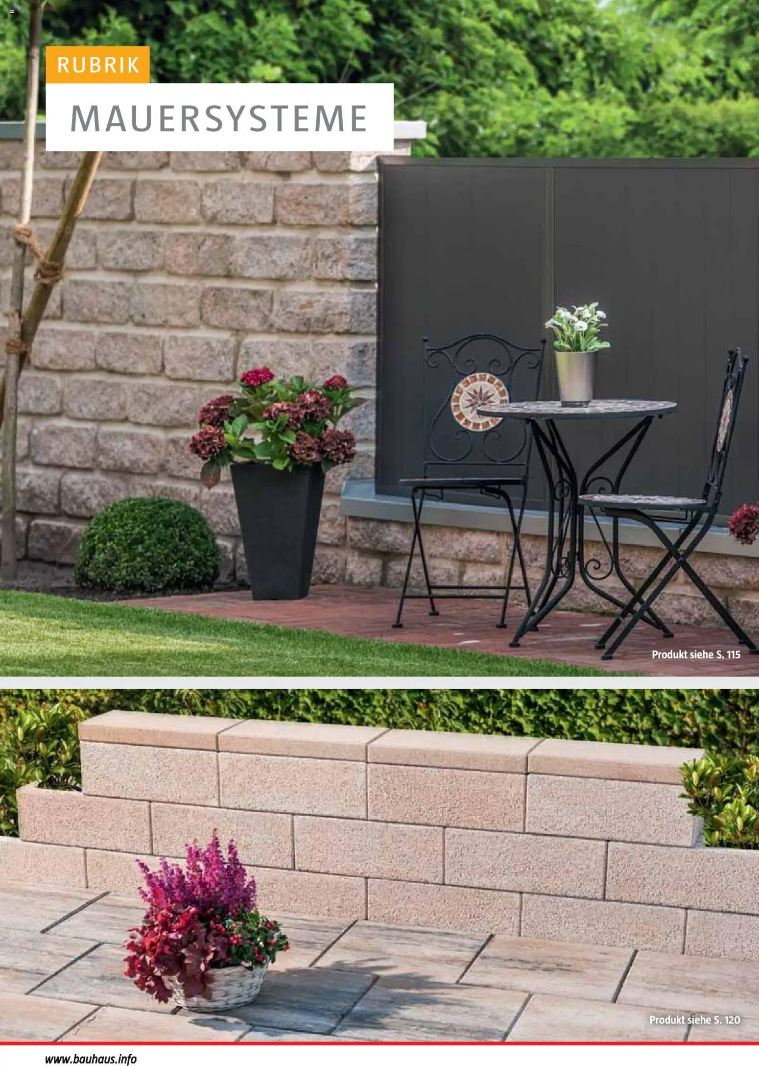 Bauhaus Gartenbaumaterialien 2026 – gültig ab 02.03.2026 | Seite: 110