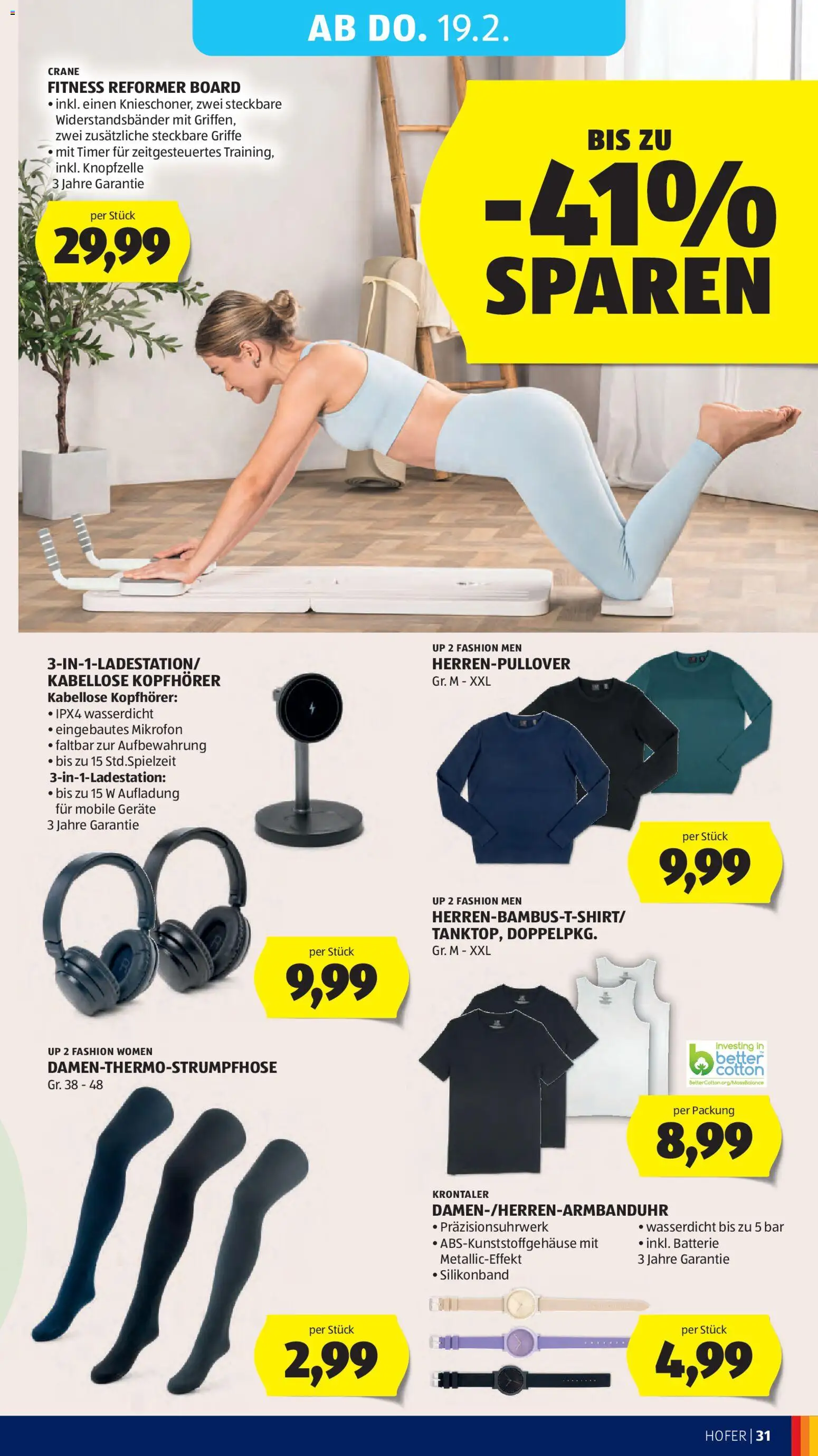 Hofer AT akciós ujság - amely érvényes a következő dátumtól: 13.02.2026 | Oldal: 35 | Termékek: Mikrofon