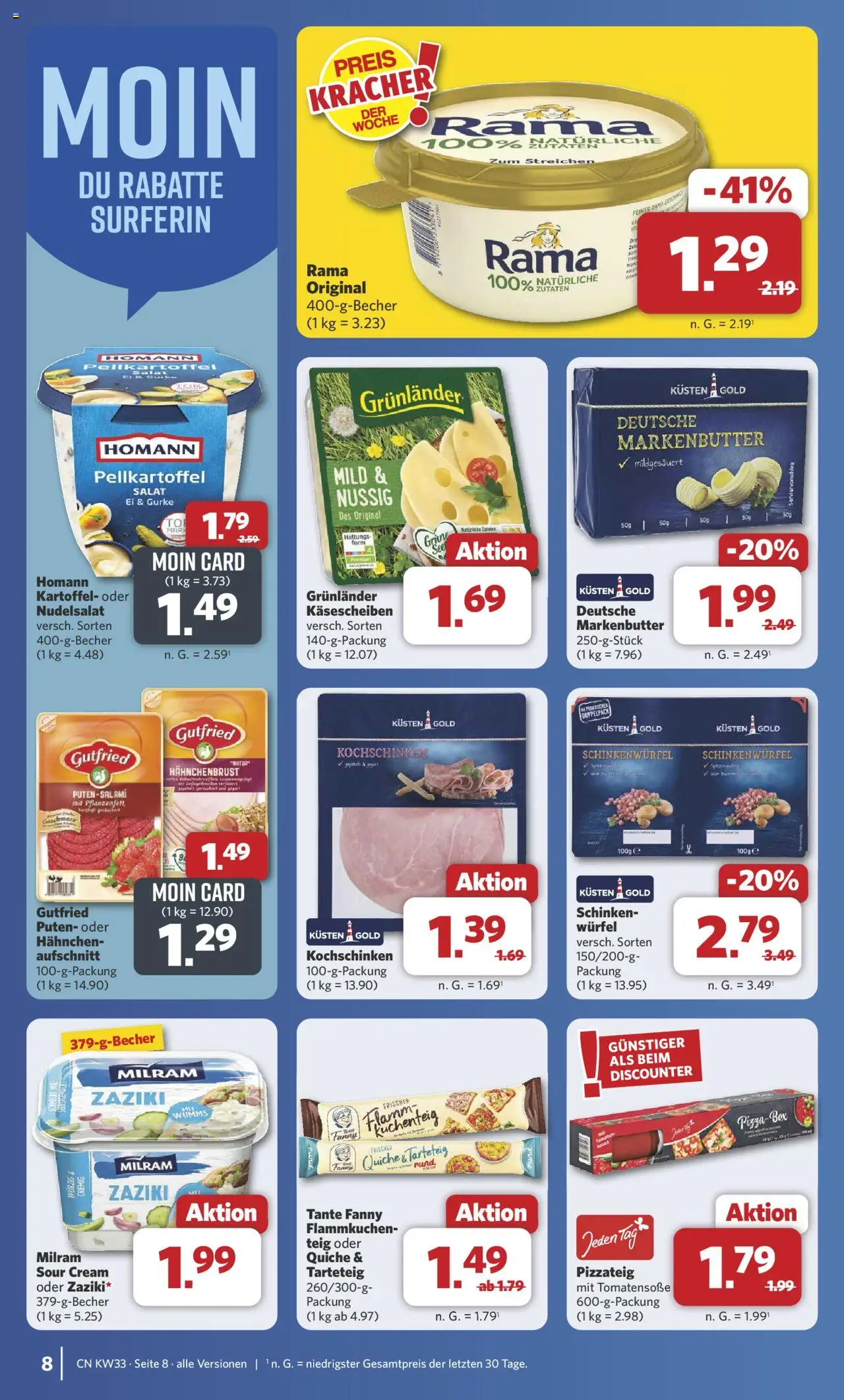 Combi Prospekt 	 - gültig ab dem 11.08.2025 | Seite: 9 | Produkte: Hahnchen, Box, Salat, Hahnchenbrust