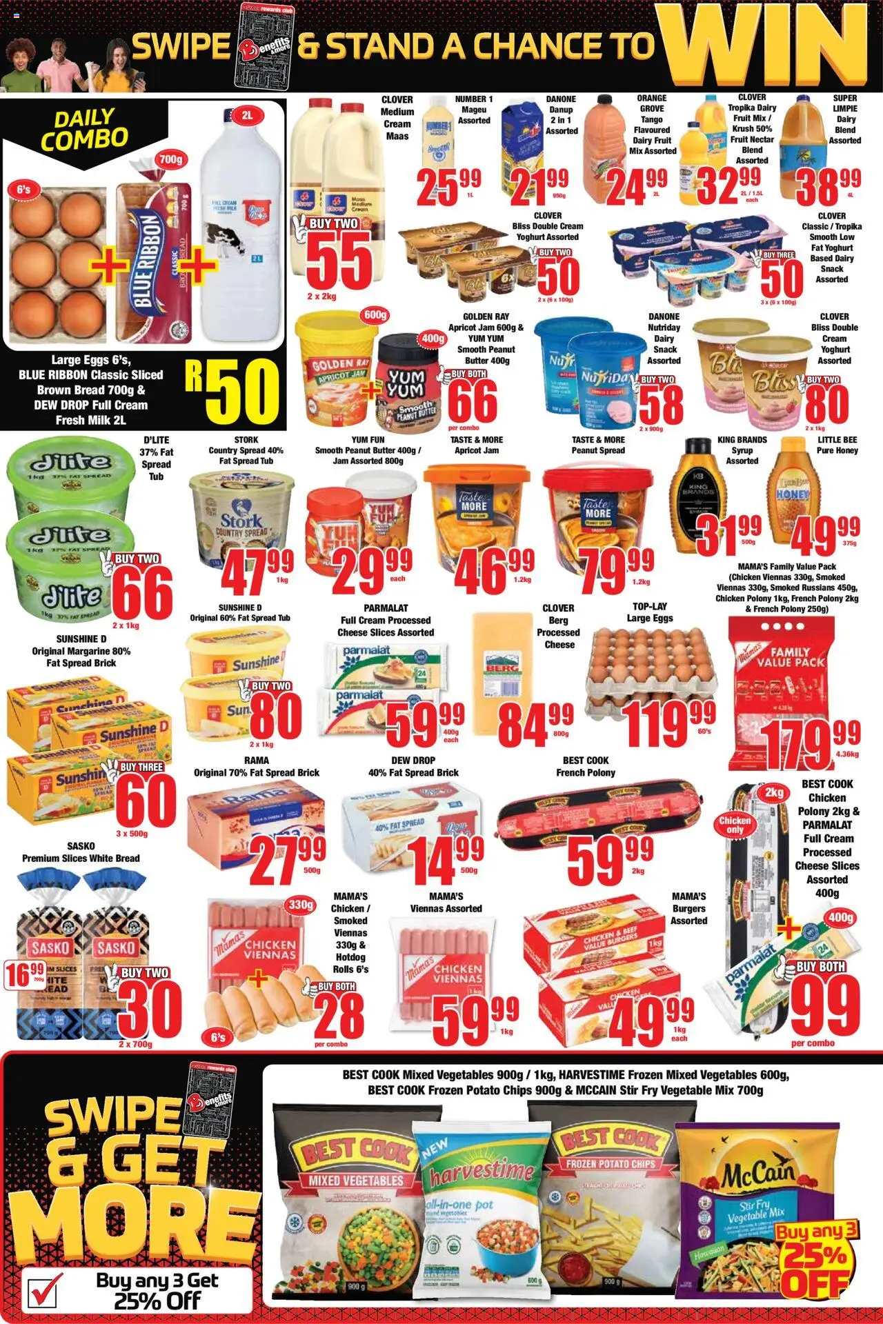 New Boxer catalogue – valid from 22.09.2025 | Page: 4 | Products: Butter, Chicken, Cream, Fruit