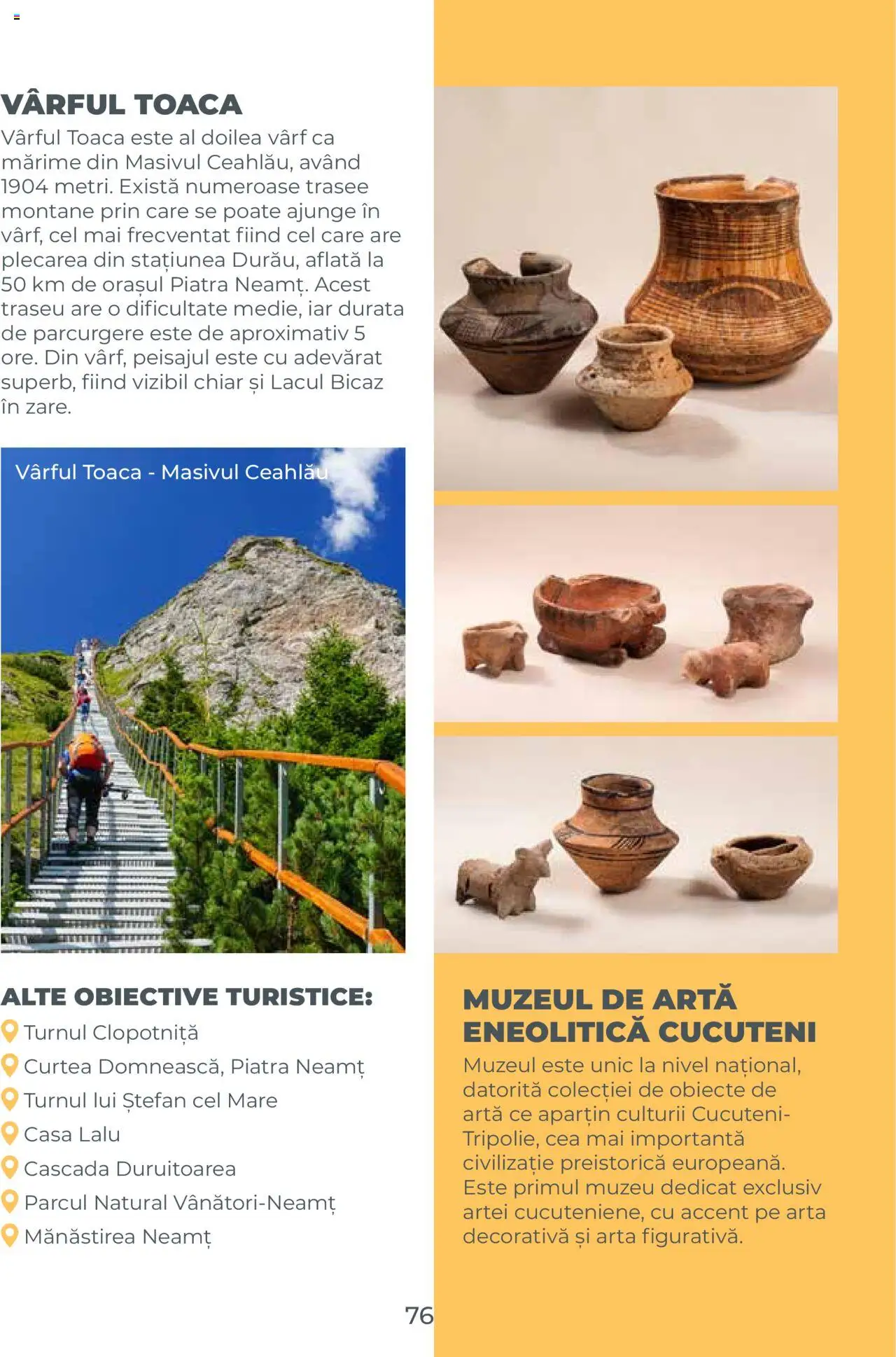 Metro catalog - Ghid de călătorie România – valabil de la 01.08.2025 | Pagină: 76