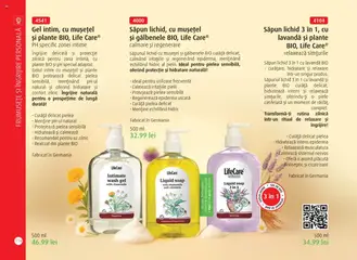 Ofertele Life Care valabile de la 01.10.2025 | Pagină: 116 | Produse: Şerit ödül, Săpun, Gel de duș, Spumant de baie