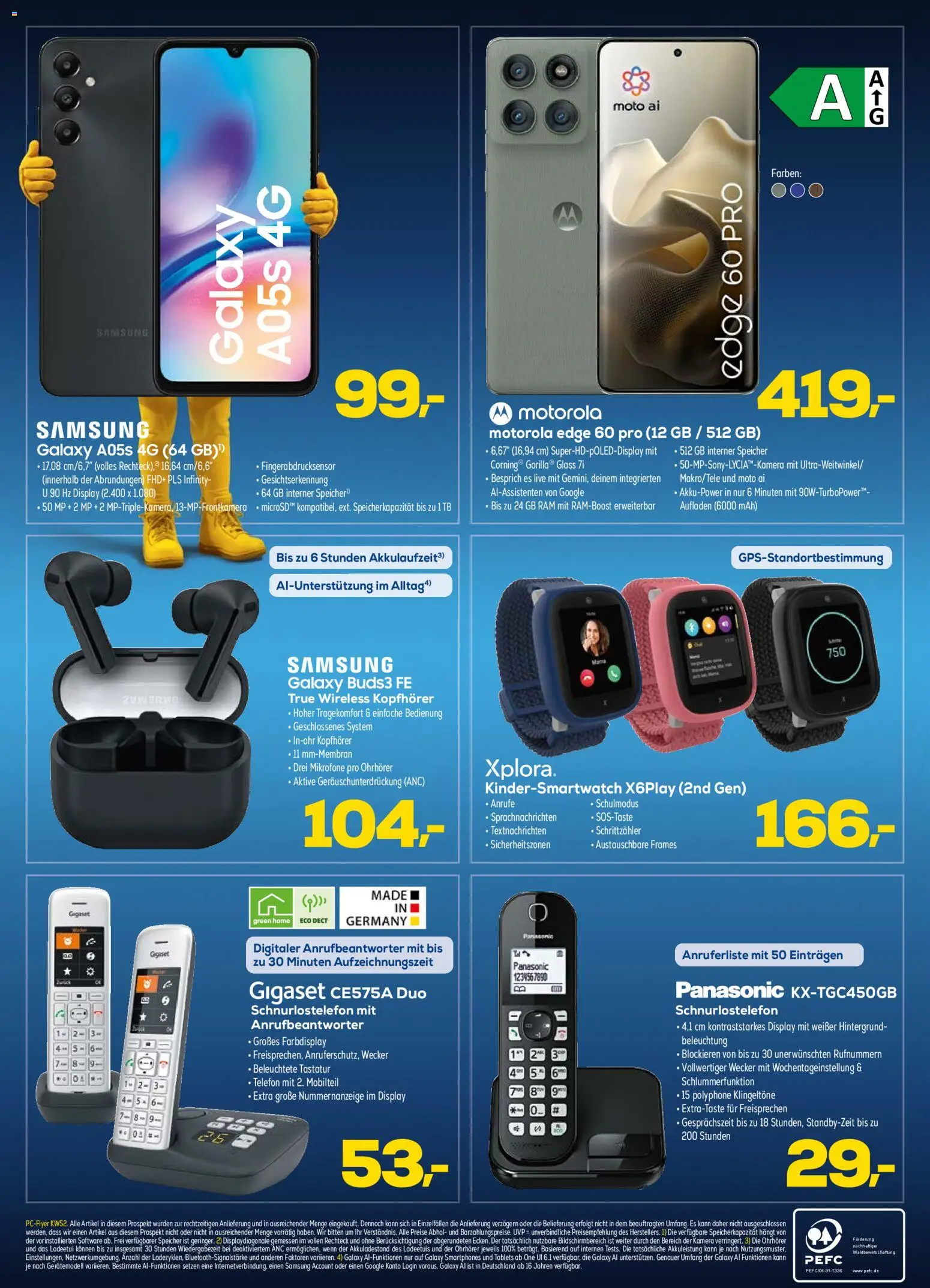 Euronics  Aktueller Prospekt – gültig ab 24.12.2025 | Seite: 10 | Produkte: Kamera, Panasonic, Smartphones, Tastatur