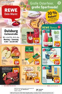 Rewe Prospekt Duisburg	 ab 30.03.2026 gültig