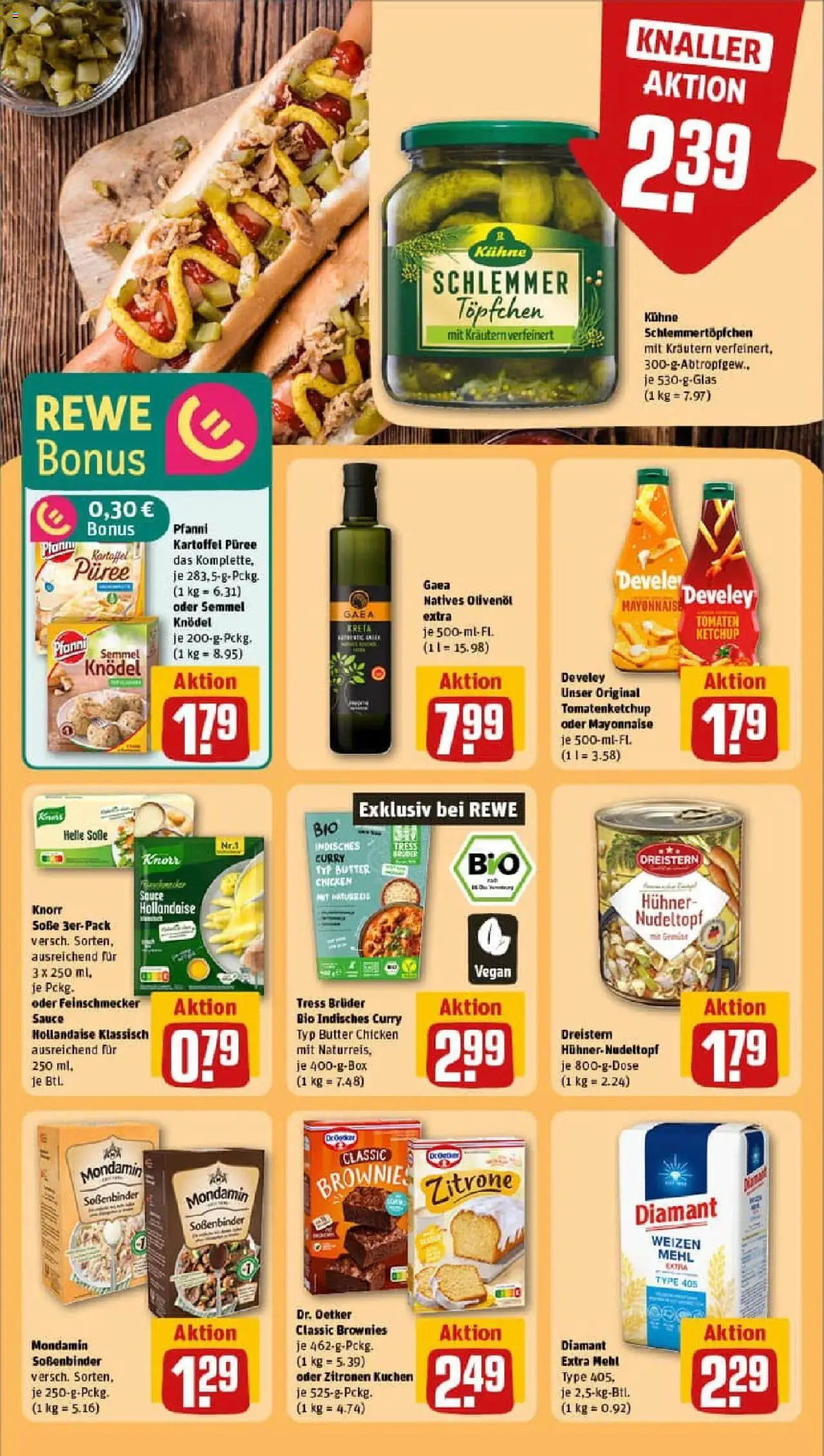Rewe prospekt Schleswig	 – gültig ab 13.10.2025 | Seite: 20 | Produkte: Mehl, Tomaten, Zitrone, Kuchen