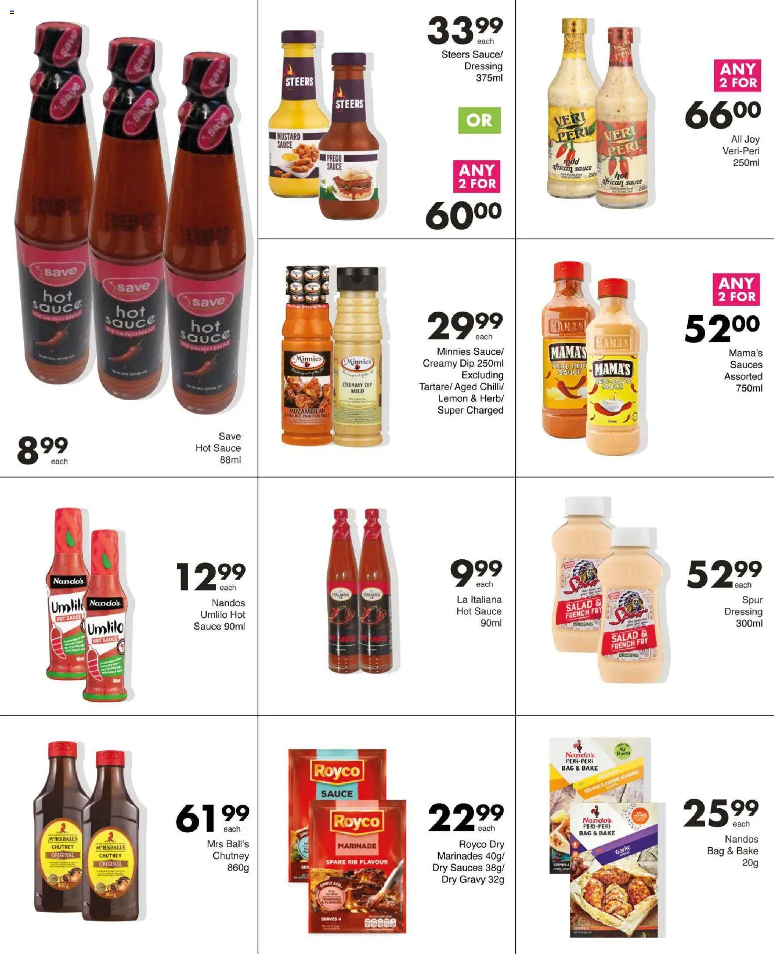 New Save catalogue – valid from 12.02.2026 | Page: 25 | Products: Marinade, Sauce, Lemon, Garlic