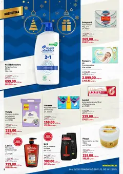 Metro katalog - pregled Metro kataloga - važi od 11.12.2025 | Strana: 8 | Proizvode: Pampers, Balzam, Krema za ruke, Sapun