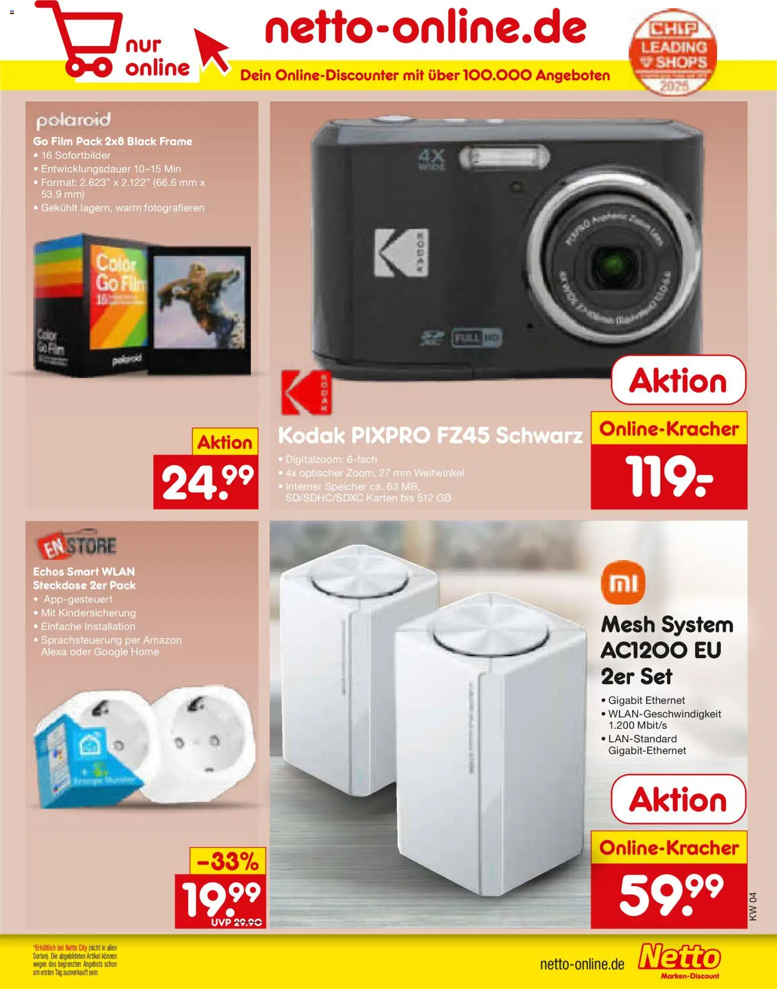 Netto Marken-Discount Prospekt 	 – gültig ab 19.01.2026 | Seite: 31 | Produkte: Steckdose