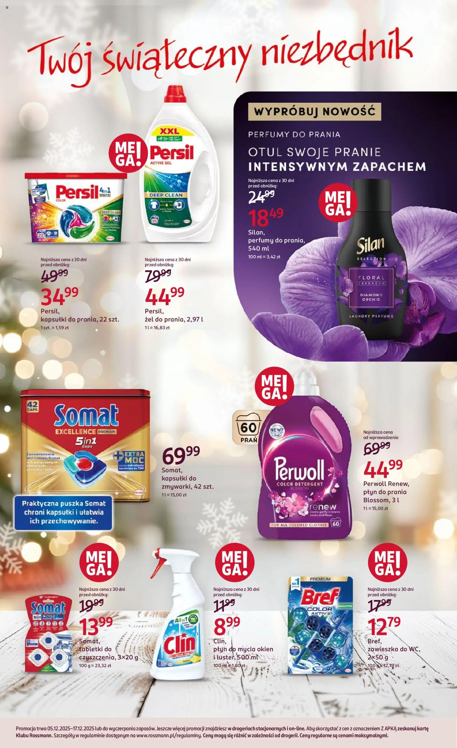 Rossmann Gazetka od 05.12.2025 | Strona: 31 | Produkty: Persil, Perfumy, Detergent